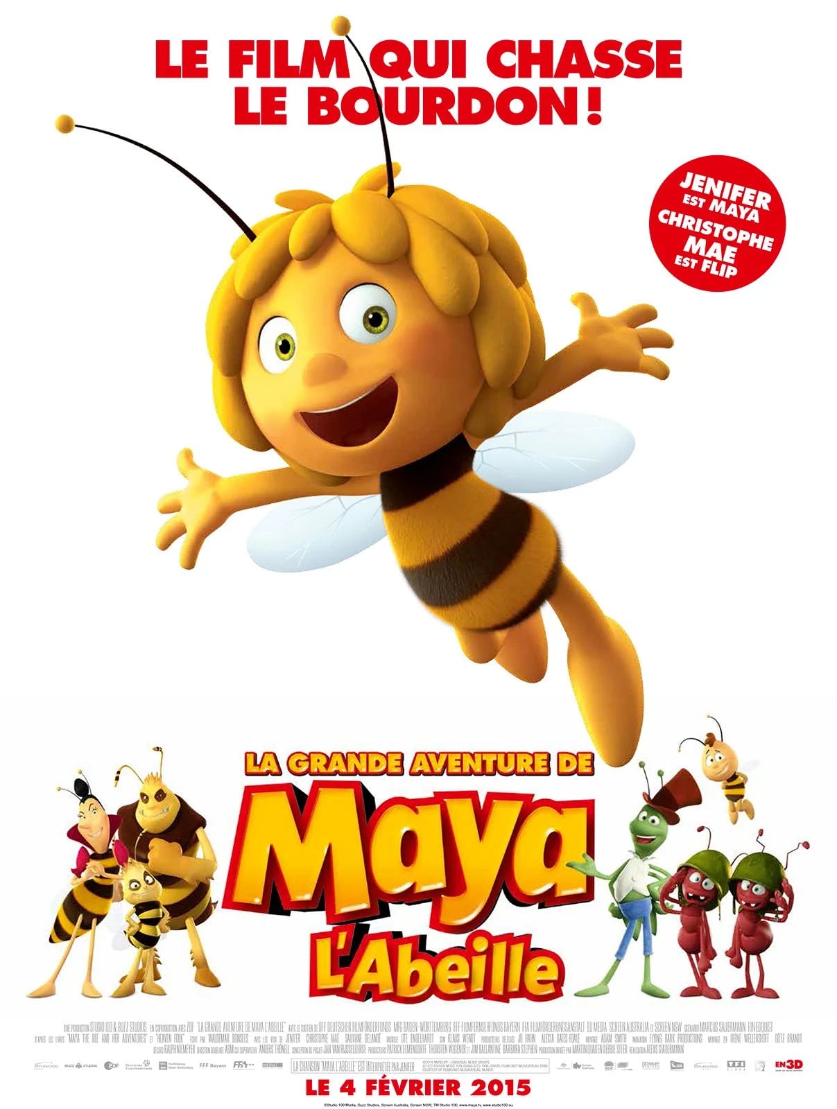 La Grande aventure de Maya l'abeille - Cover
