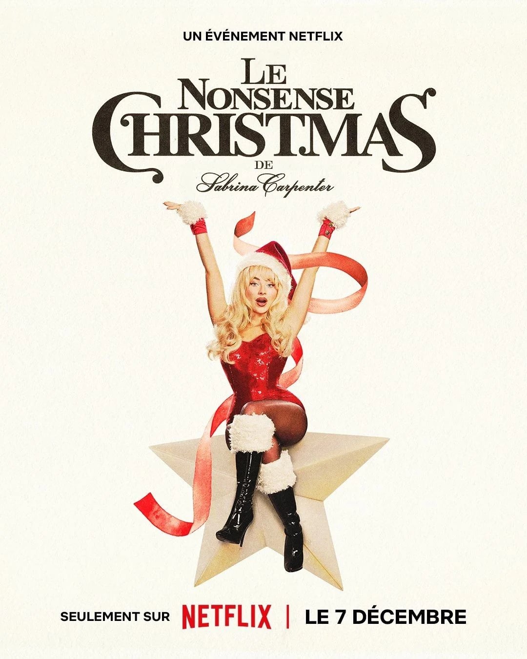 Le Nonsense Christmas de Sabrina Carpenter - Cover