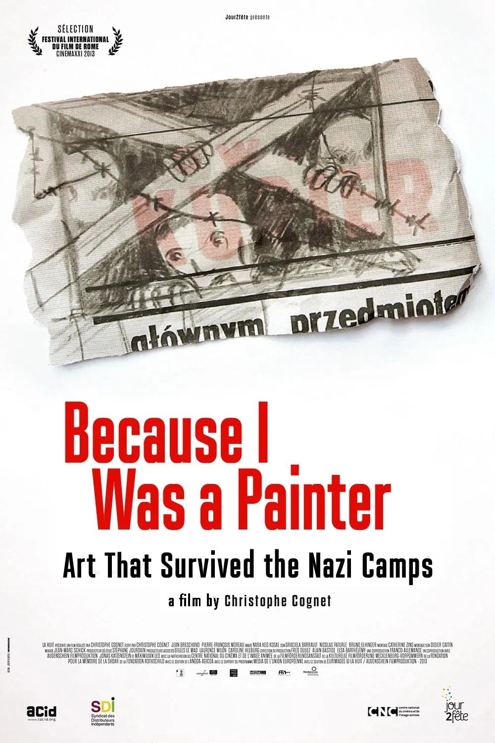 Because I Was a Painter: Art That Survived the Nazi Camps - Cover