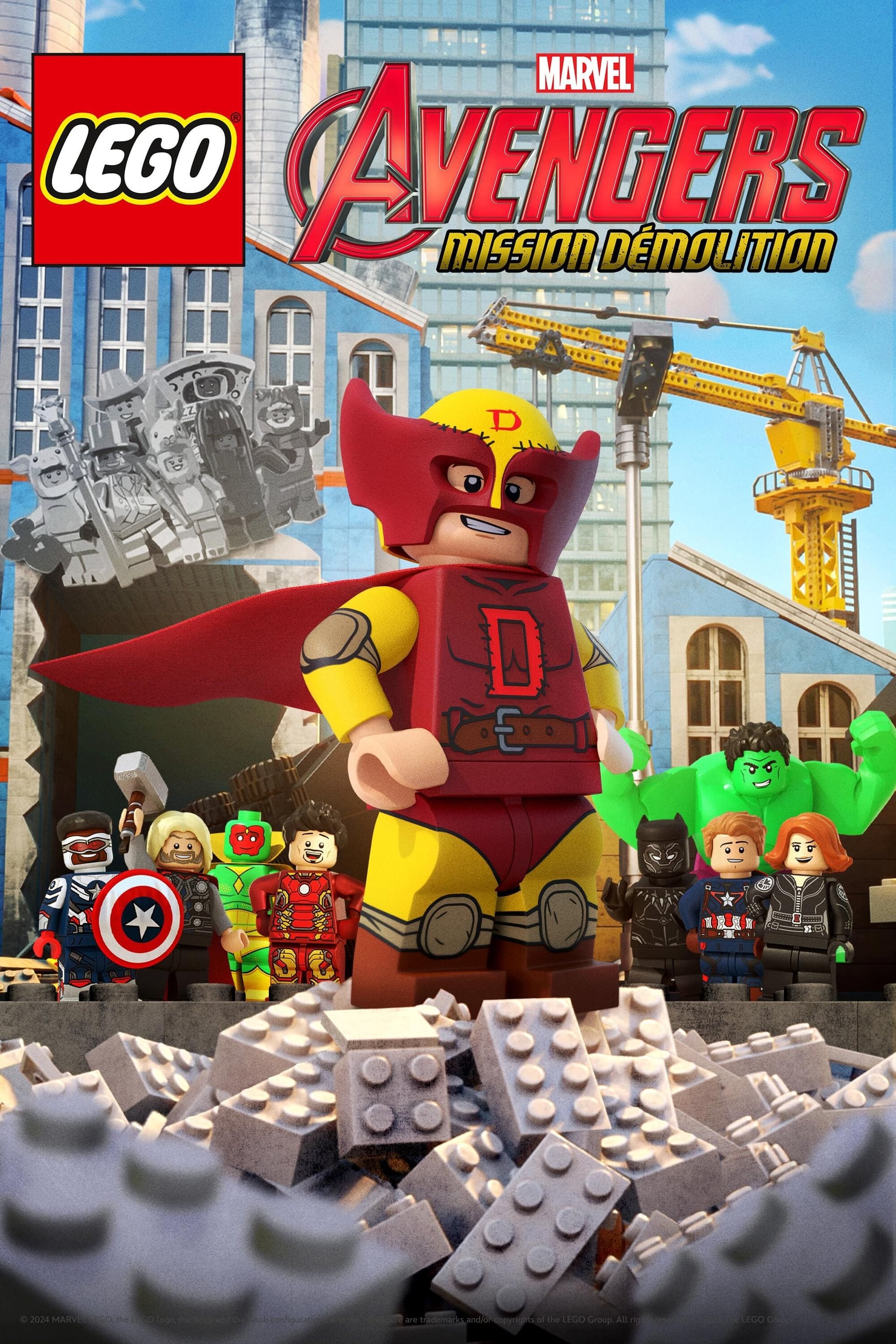 LEGO Marvel Avengers : Mission Démolition - Cover