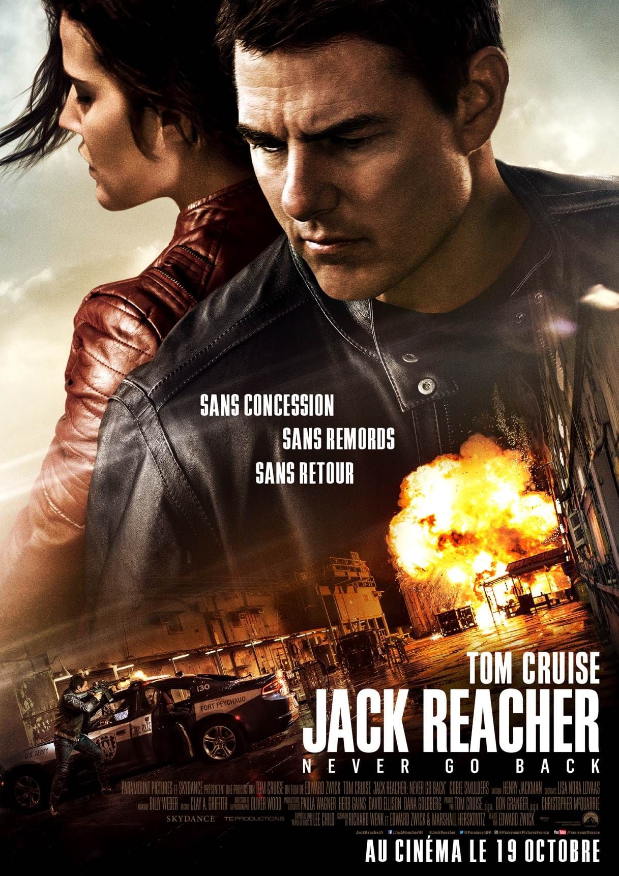 Jack Reacher : Never Go Back - Cover