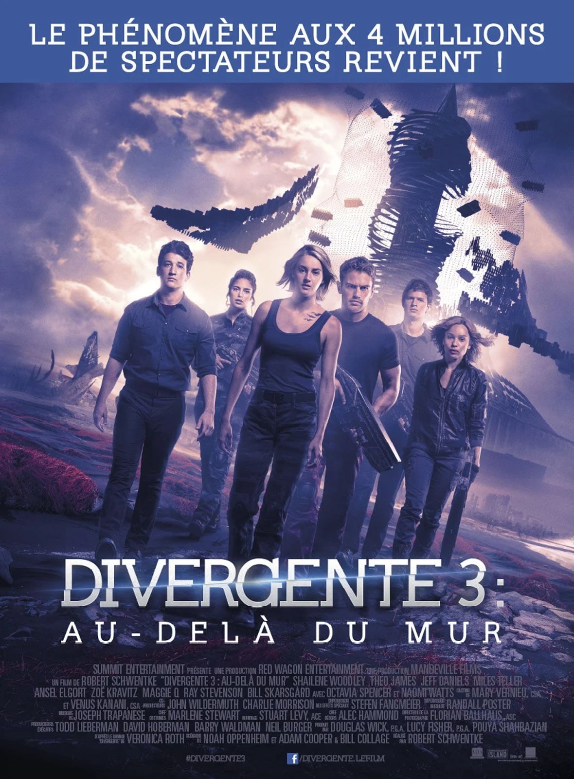 Divergente 3 : au-delà du mur - Cover