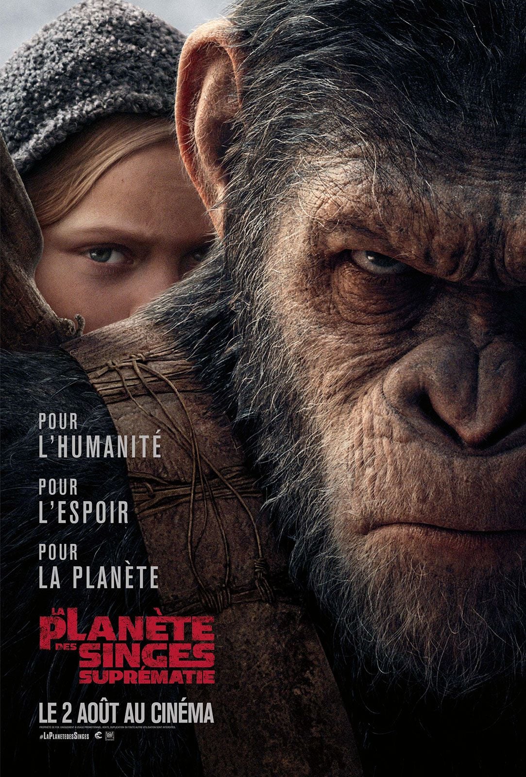 La Planète des Singes - Suprématie - Cover