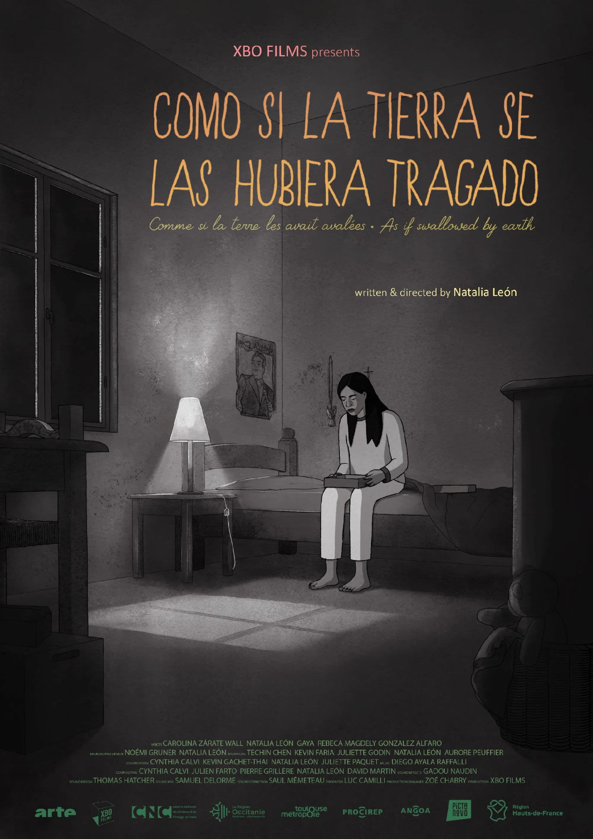 Comme si la terre les avait avalées - Cover