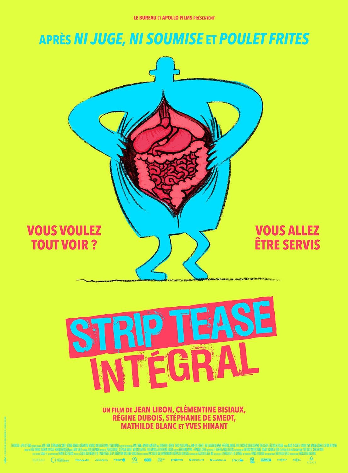 Strip-Tease intégral - Cover