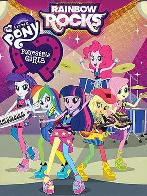 My Little Pony - Equestria girls 2 : Rainbow rocks, le film - Cover