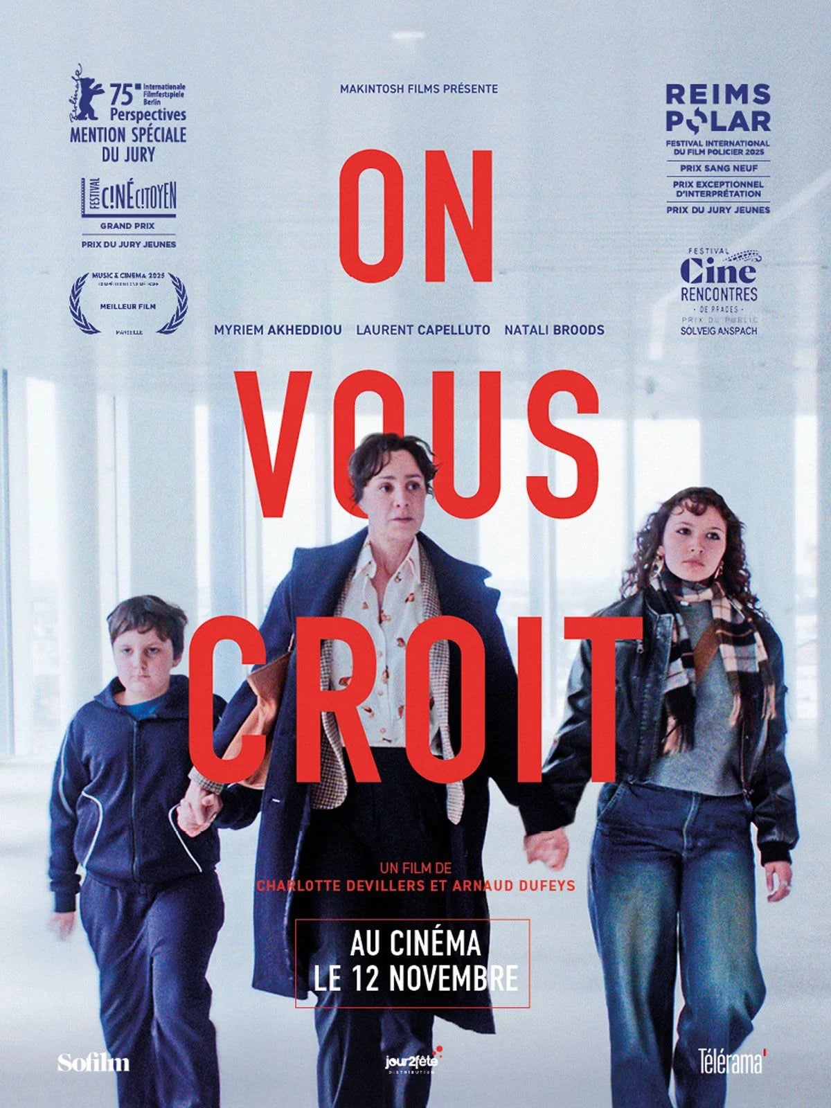 On vous croit - Cover
