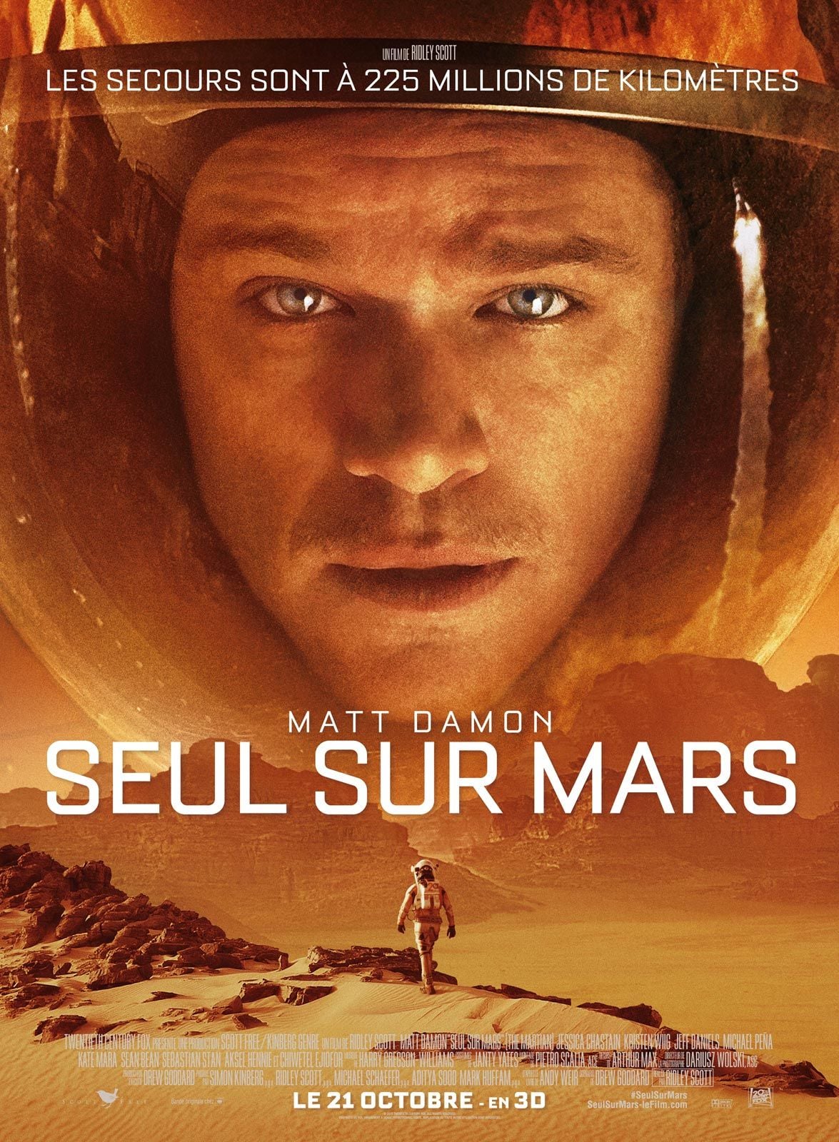 Seul sur Mars - Cover