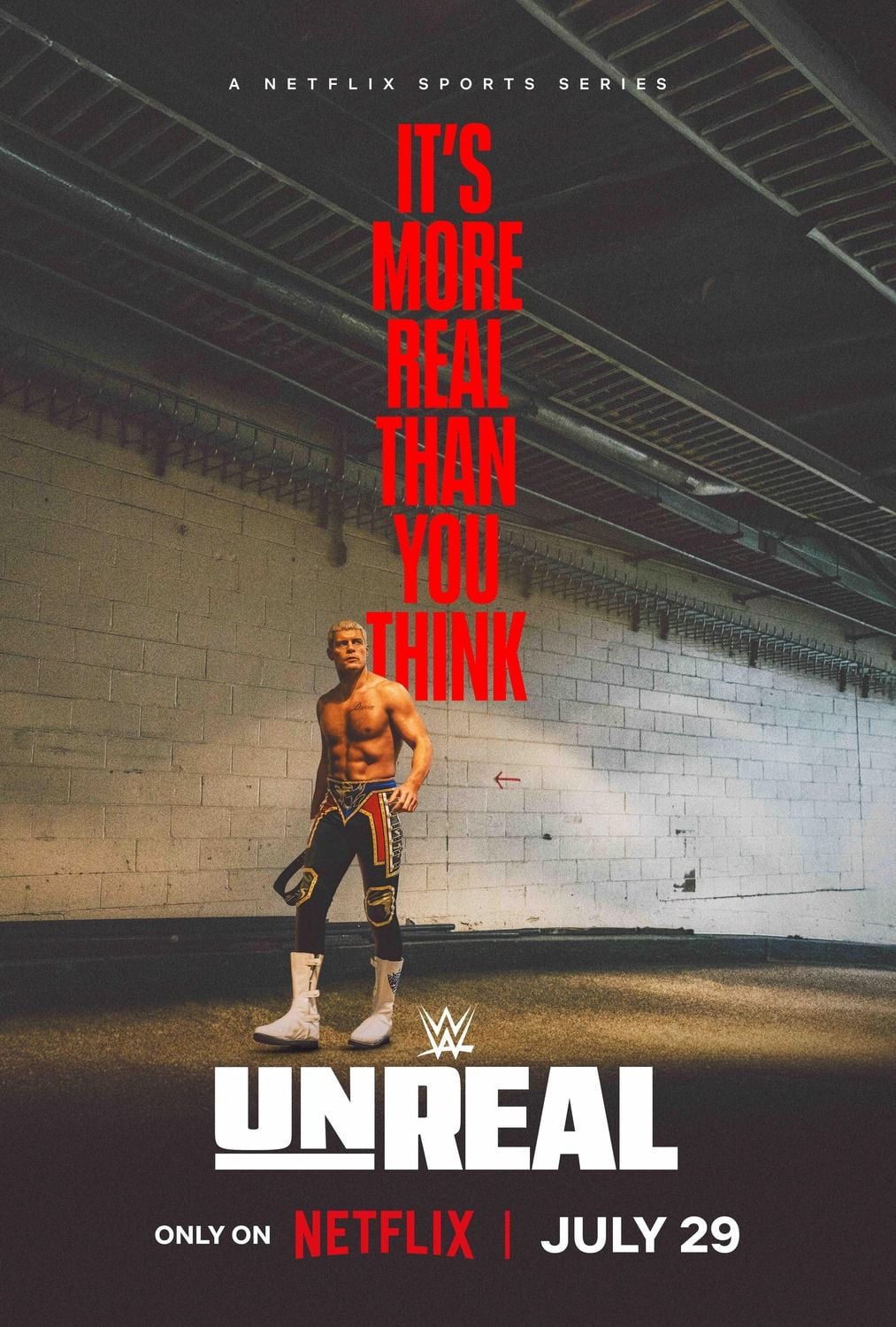 WWE: Unreal - Cover