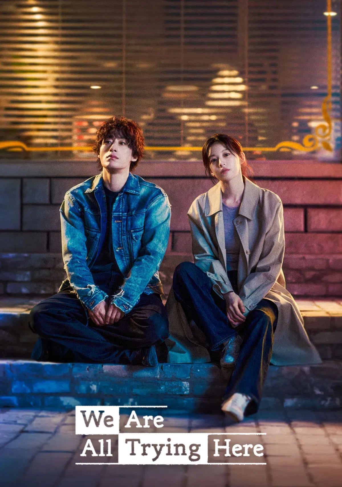 We Are All Trying Here - Cover