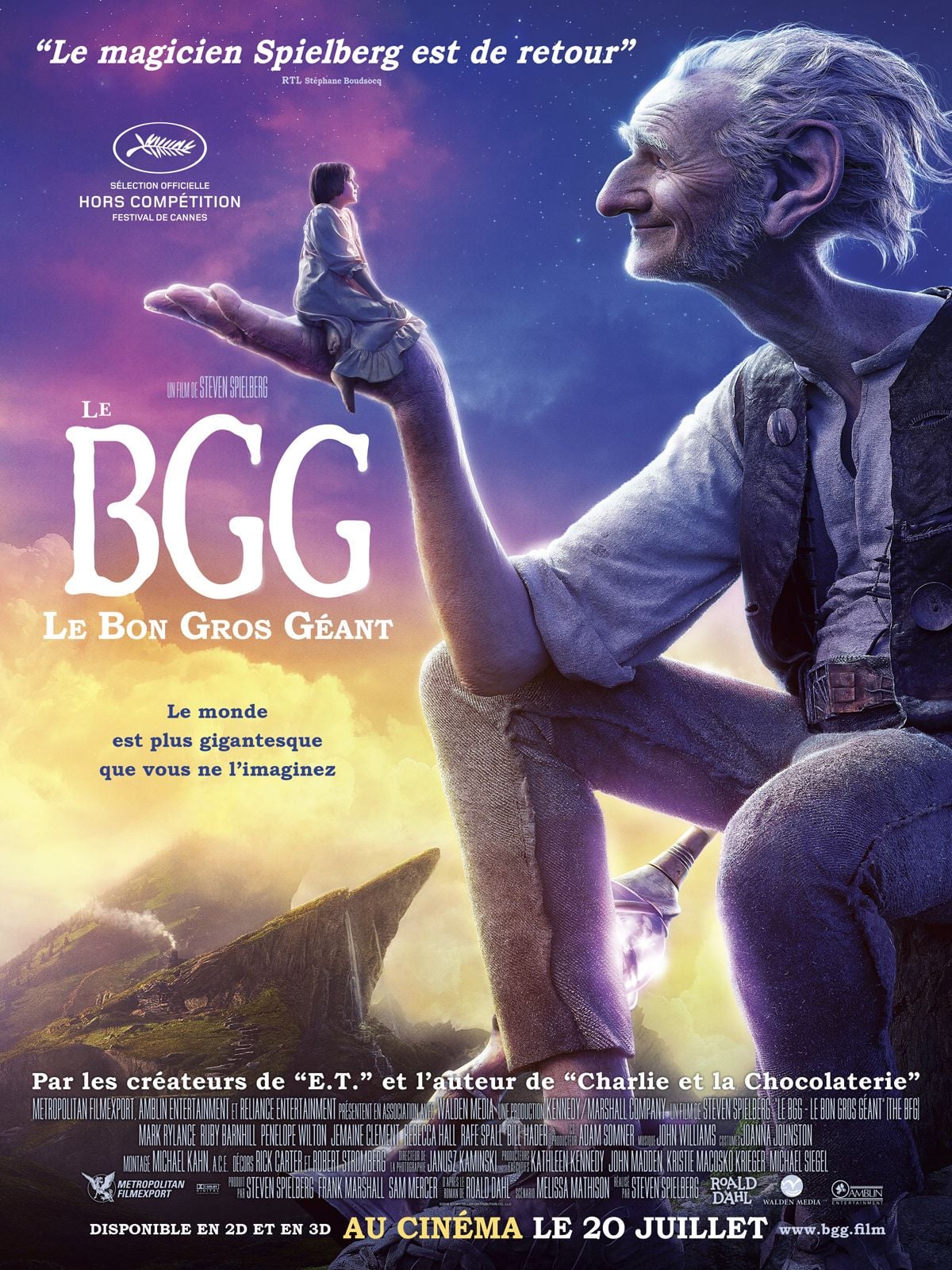 Le BGG – Le Bon Gros Géant - Cover