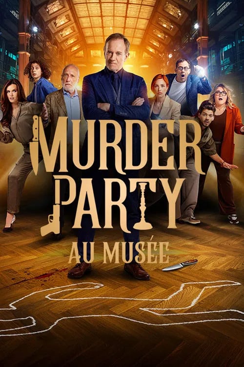 Murder party au musée - Cover