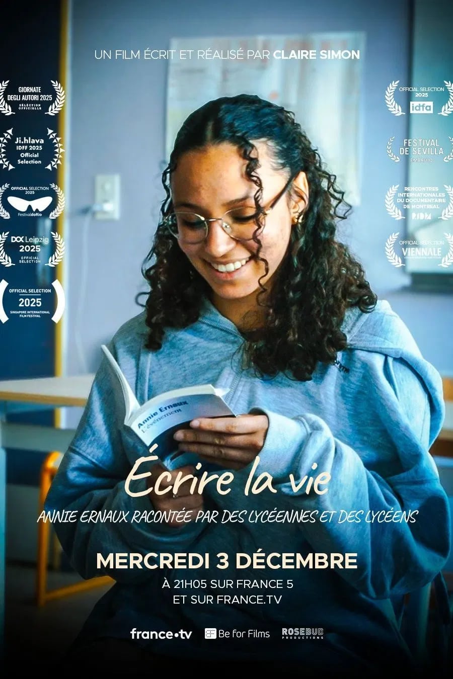 Écrire la vie – Annie Ernaux racontée par des lycéennes et des lycéens - Cover