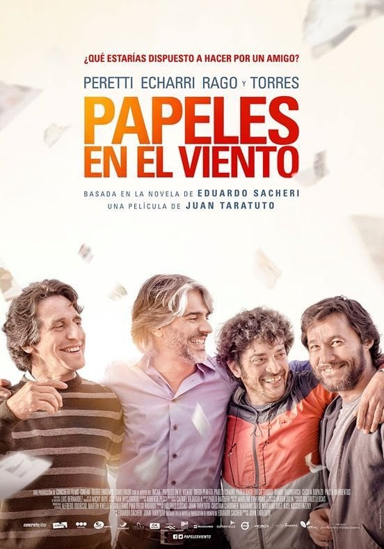 Papeles en el viento - Cover