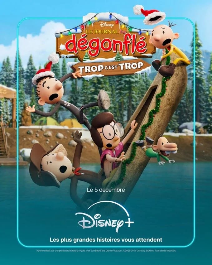 Le journal d’un dégonflé : Trop c’est trop - Cover