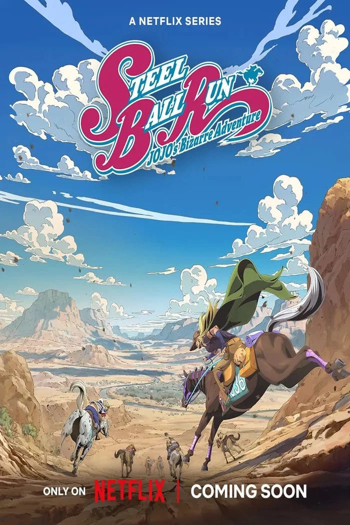 STEEL BALL RUN JoJo's Bizarre Adventure - Cover