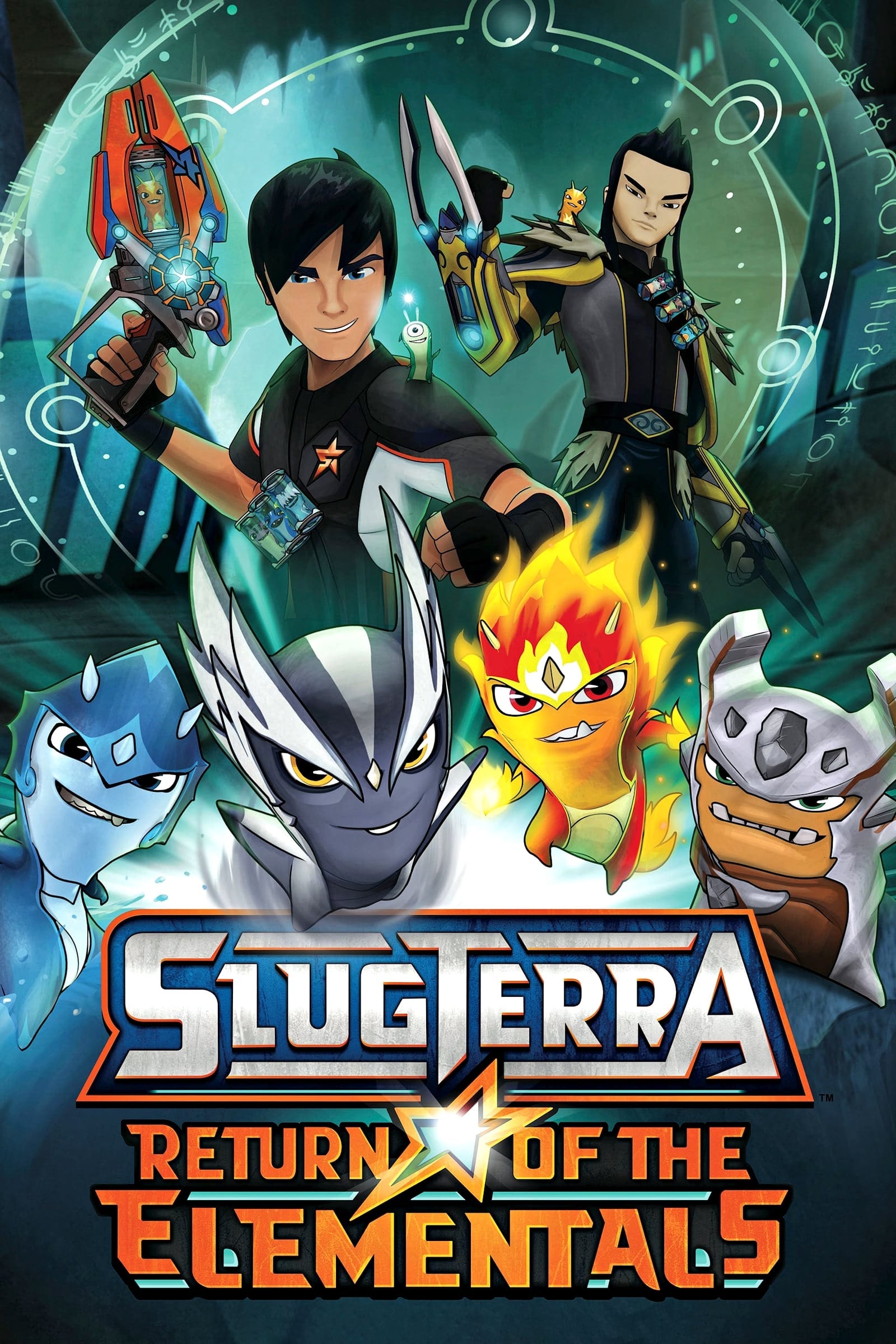 SlugTerra : le retour des élémentaires - Cover