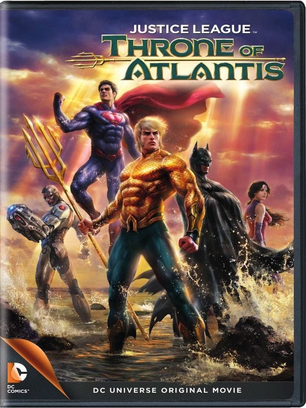 Justice League: Throne of Atlantis - Cover