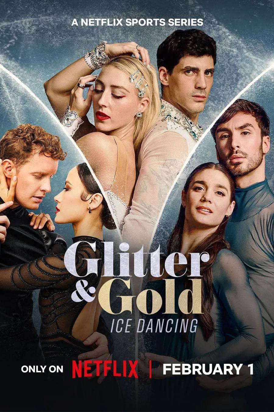 Danse sur glace : L'éclat de l'or - Cover