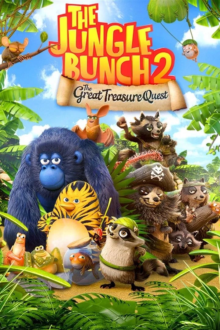 The Jungle Bunch 2: The Great Treasure Quest - Cover