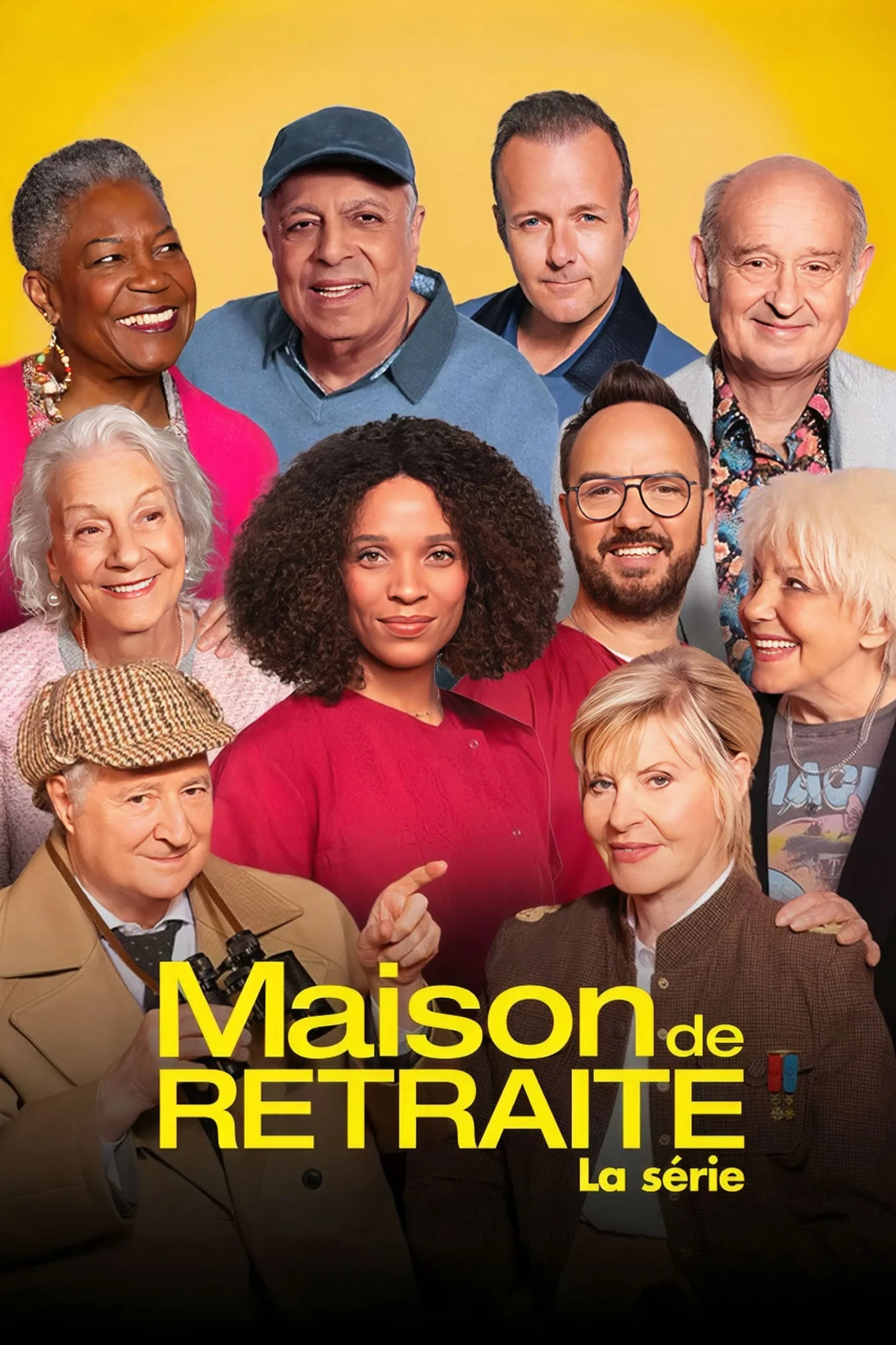 Maison de retraite, la série - Cover