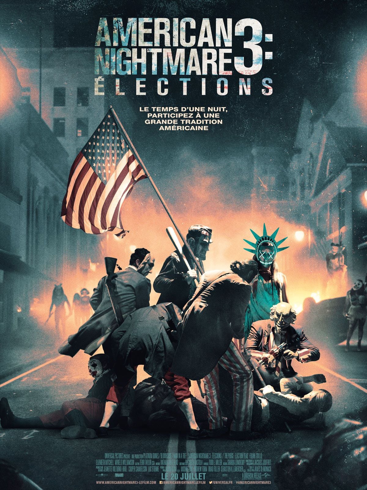 American Nightmare 3 : Elections - Cover