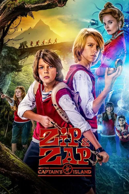 Zip & Zap and the Captain's Island - Cover