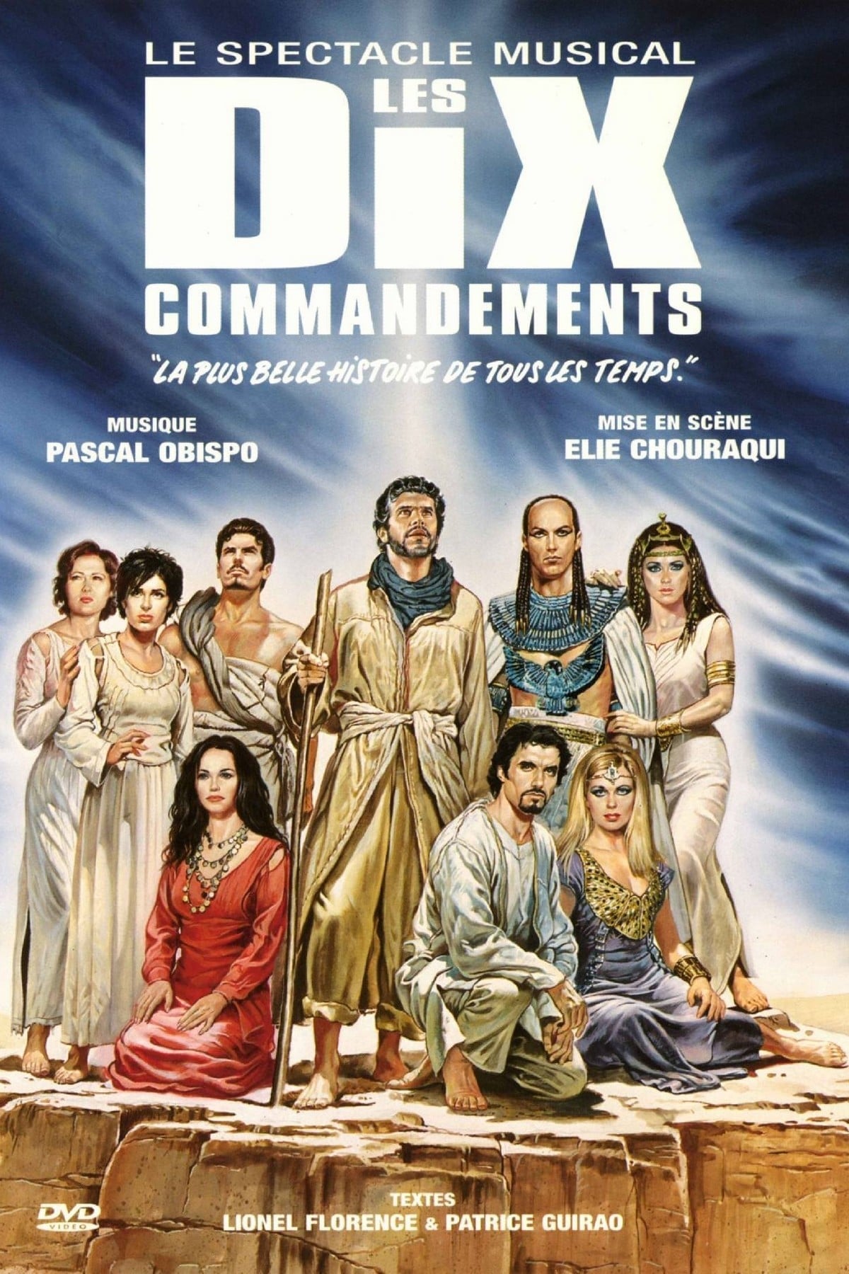 Les dix commandements, le spectacle musical - Cover