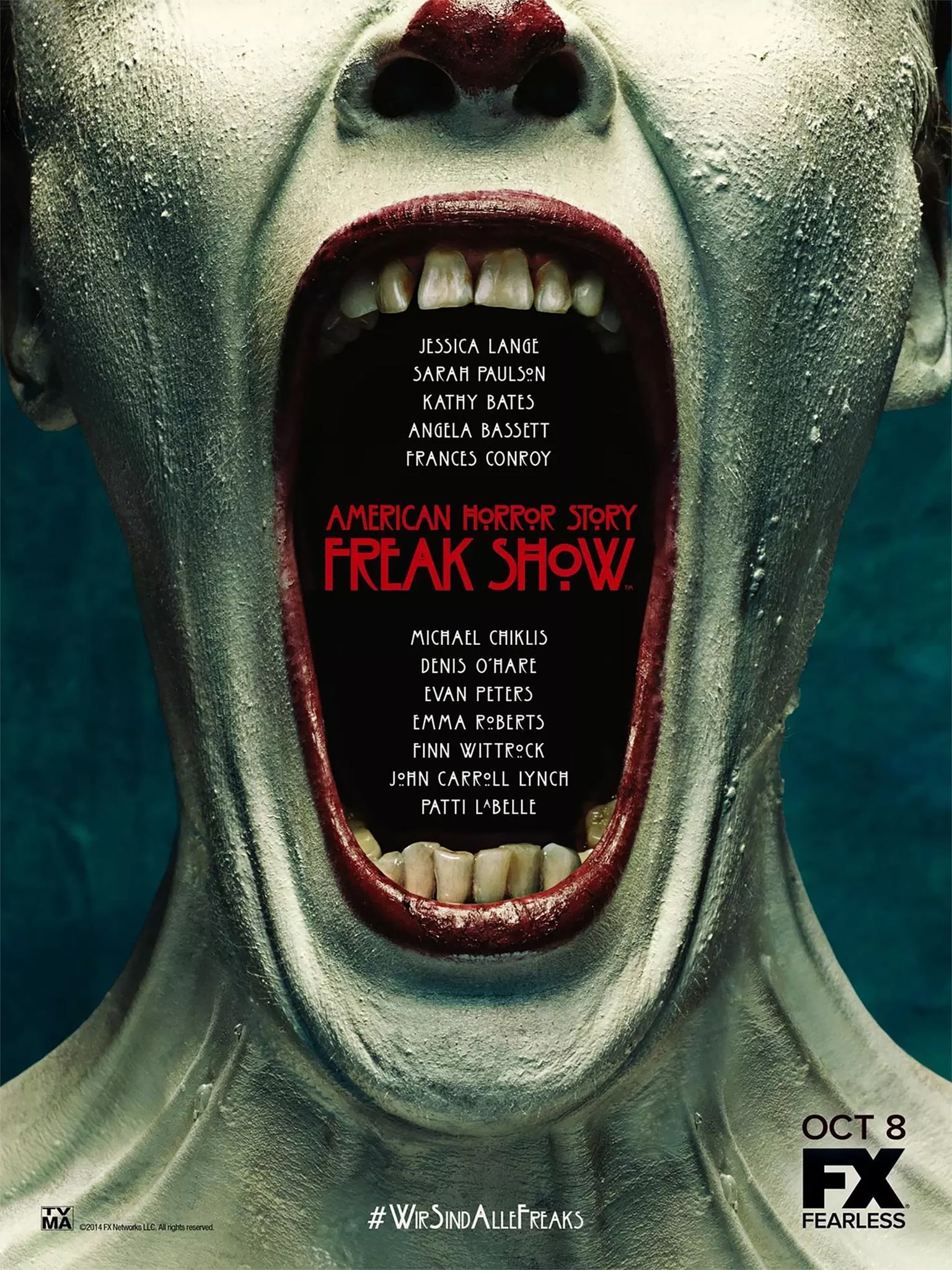 American Horror Story FreakShow: Extra-Ordinary-Artists - Cover