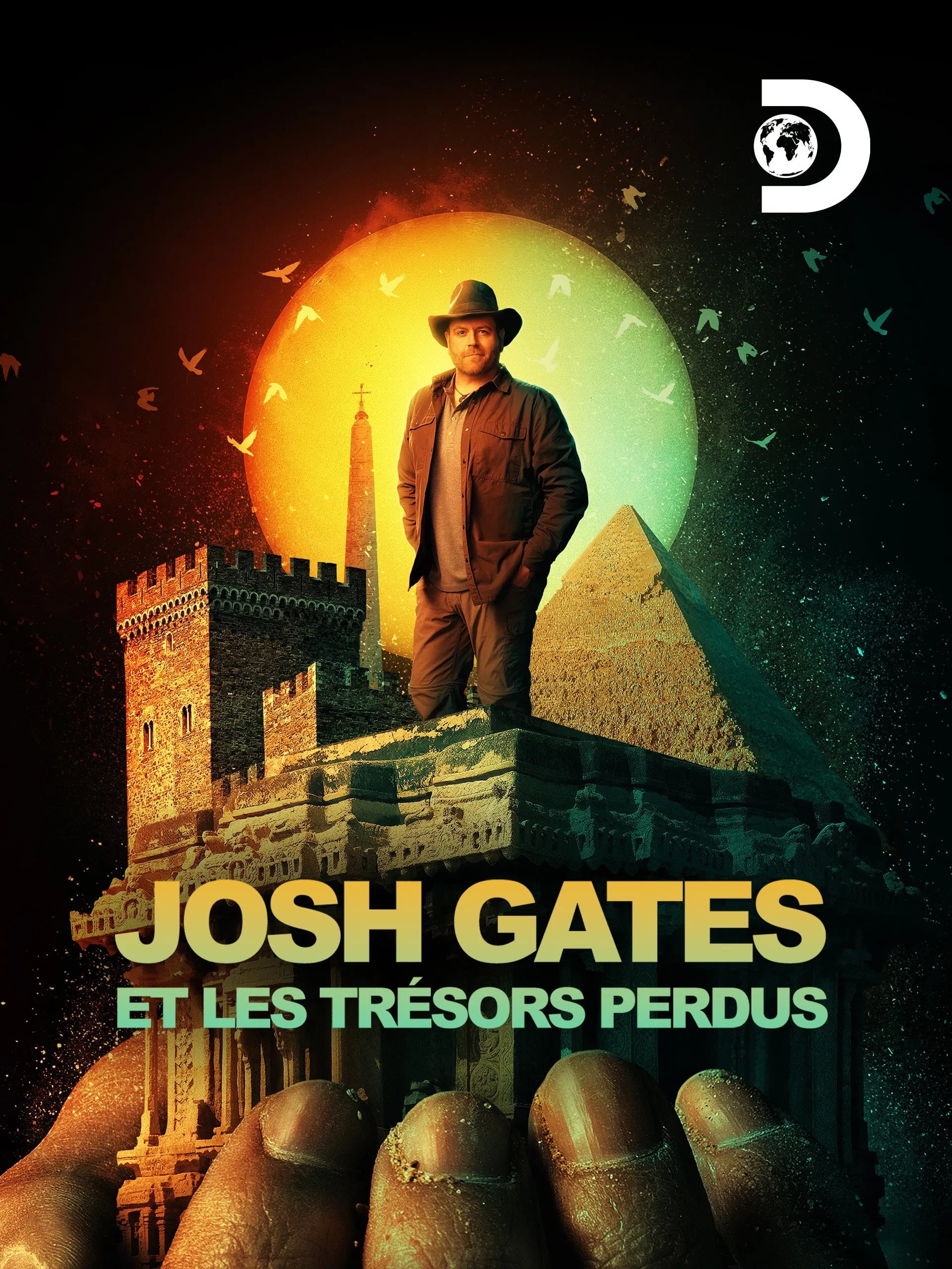 Josh Gates et les trésors perdus - Cover