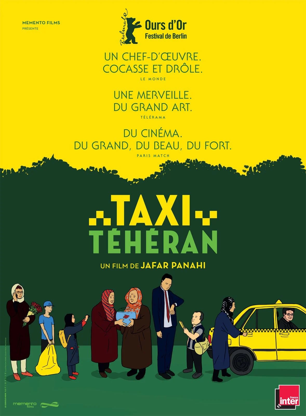 Taxi Téhéran - Cover