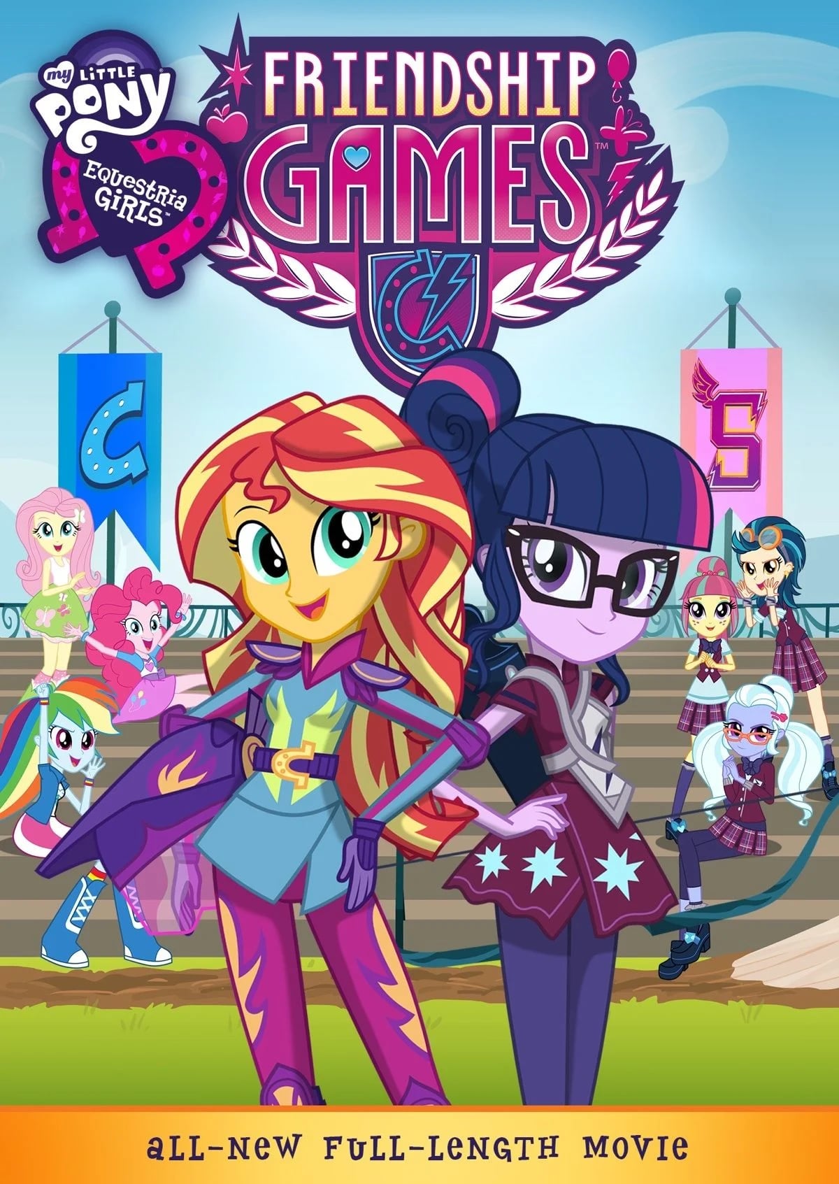 My Little Pony: Equestria Girls – Friendship Games - Cover