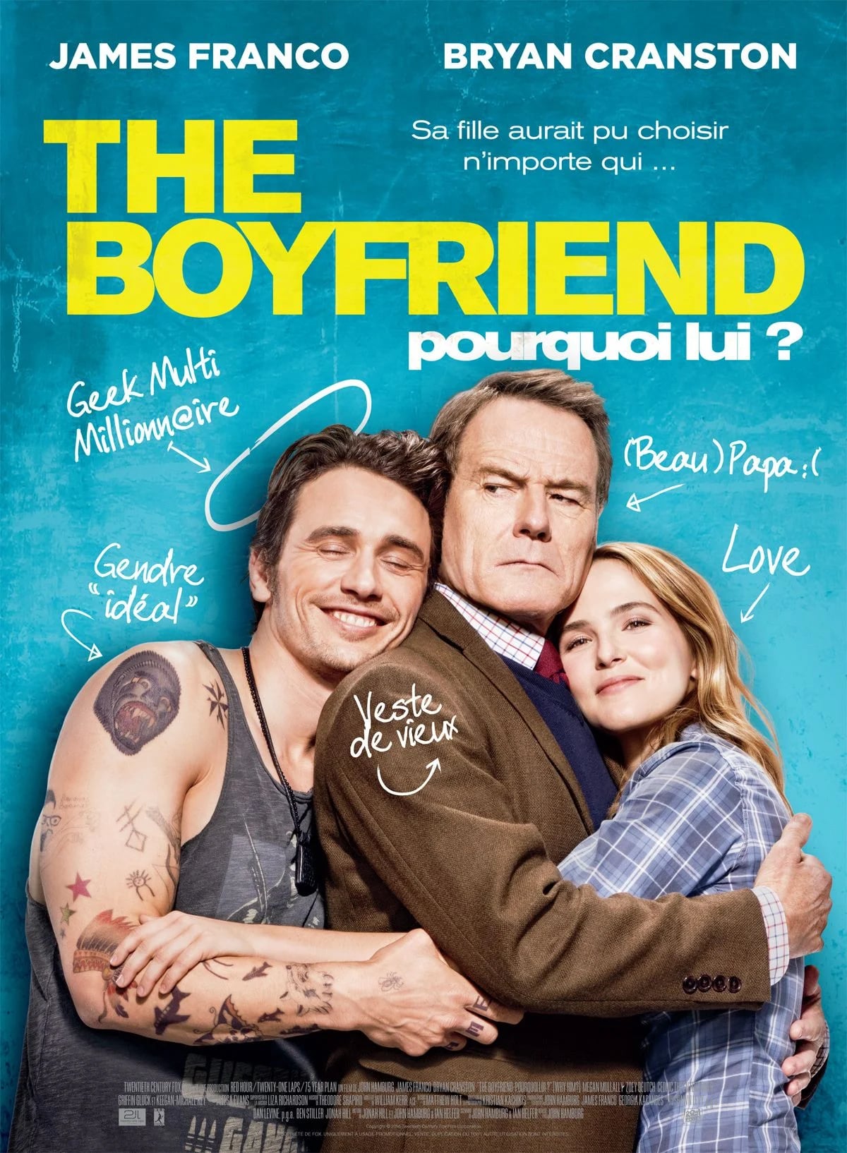 The Boyfriend - Pourquoi lui ? - Cover