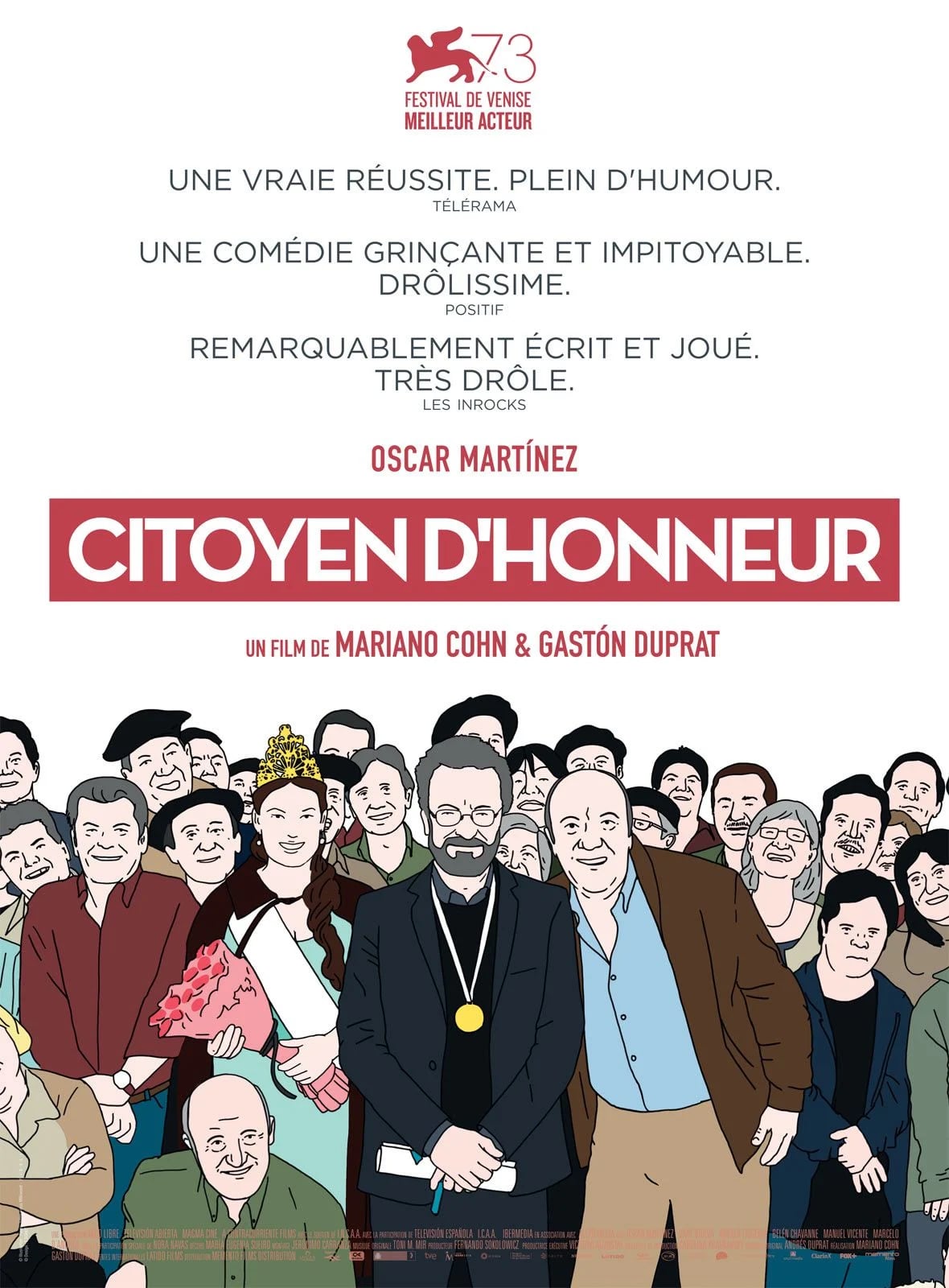 Citoyen d'honneur - Cover