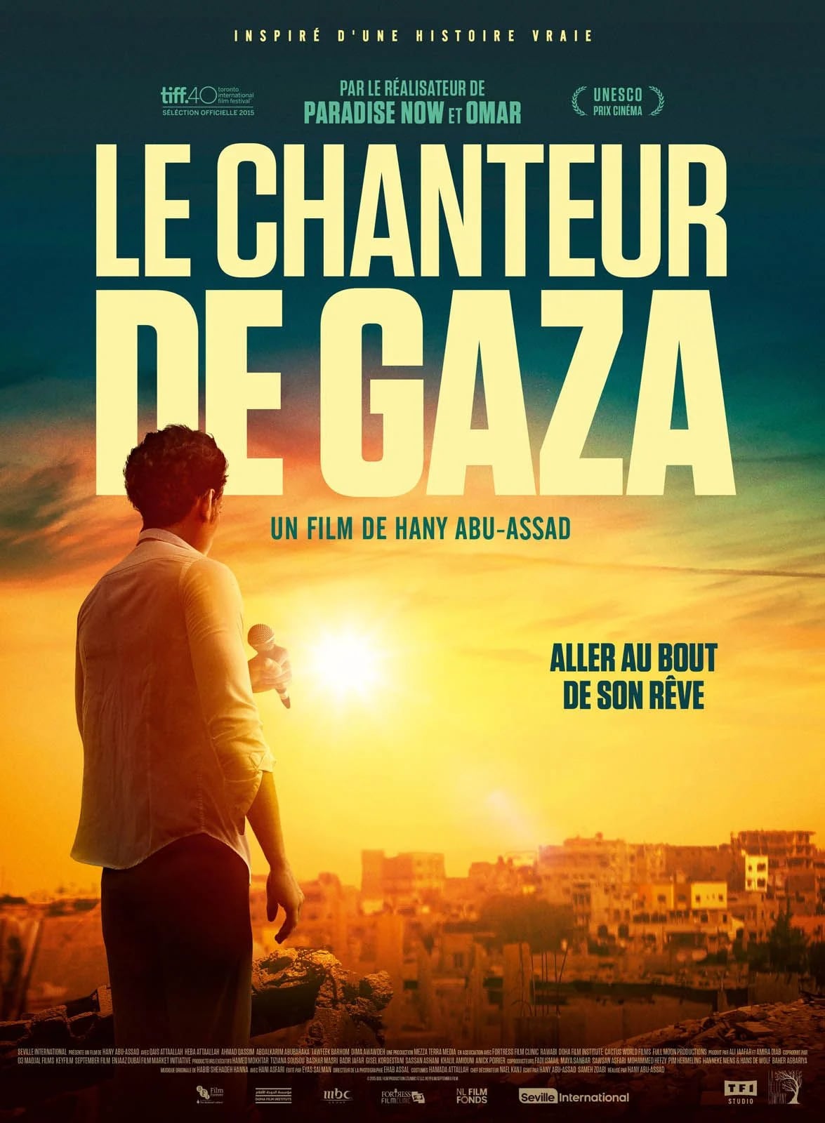 Le Chanteur de Gaza - Cover