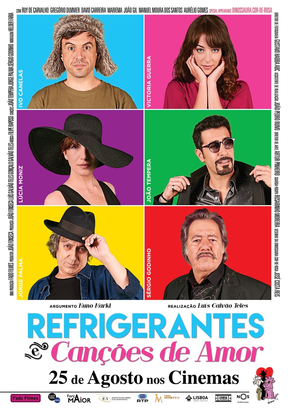 Refrigerantes e Canções de Amor - Cover