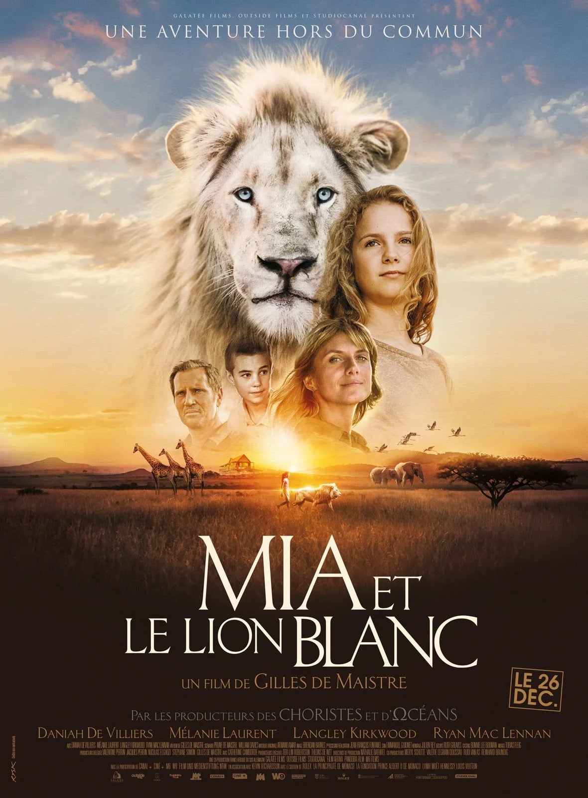 Mia et le Lion Blanc - Cover