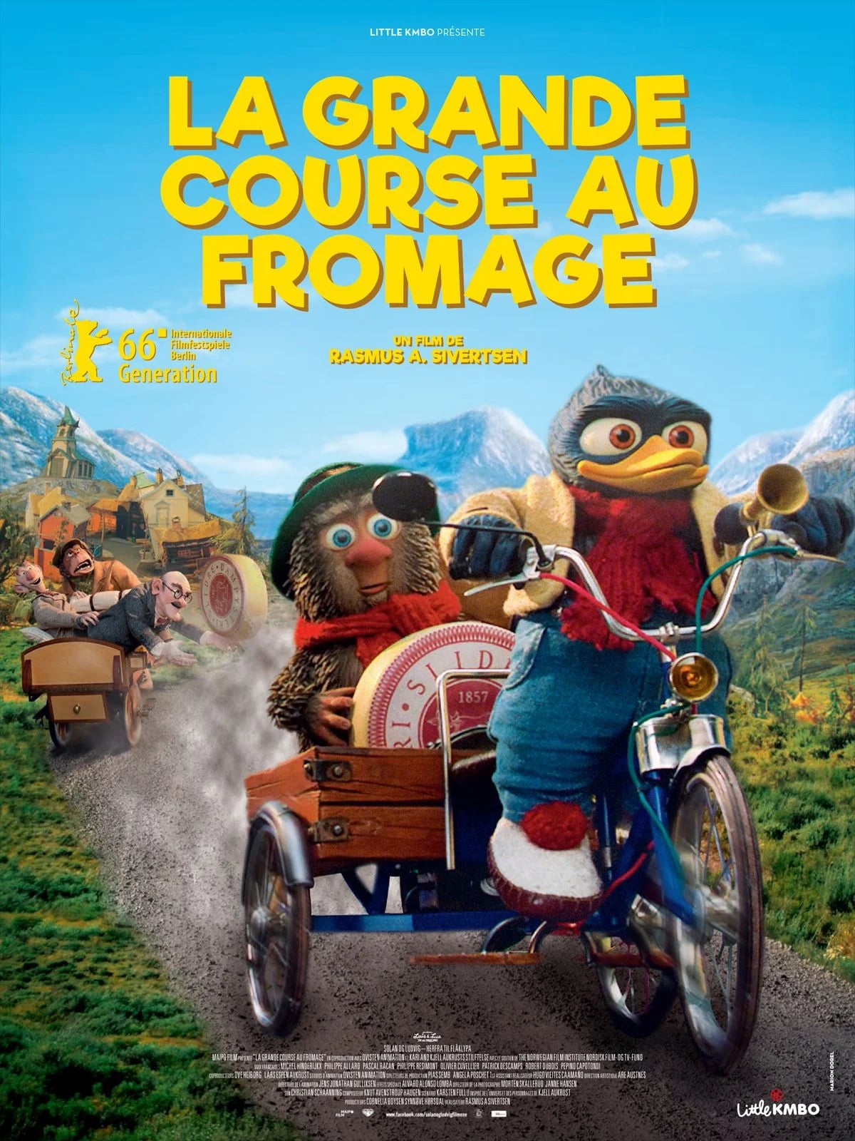 La Grande course au fromage - Cover
