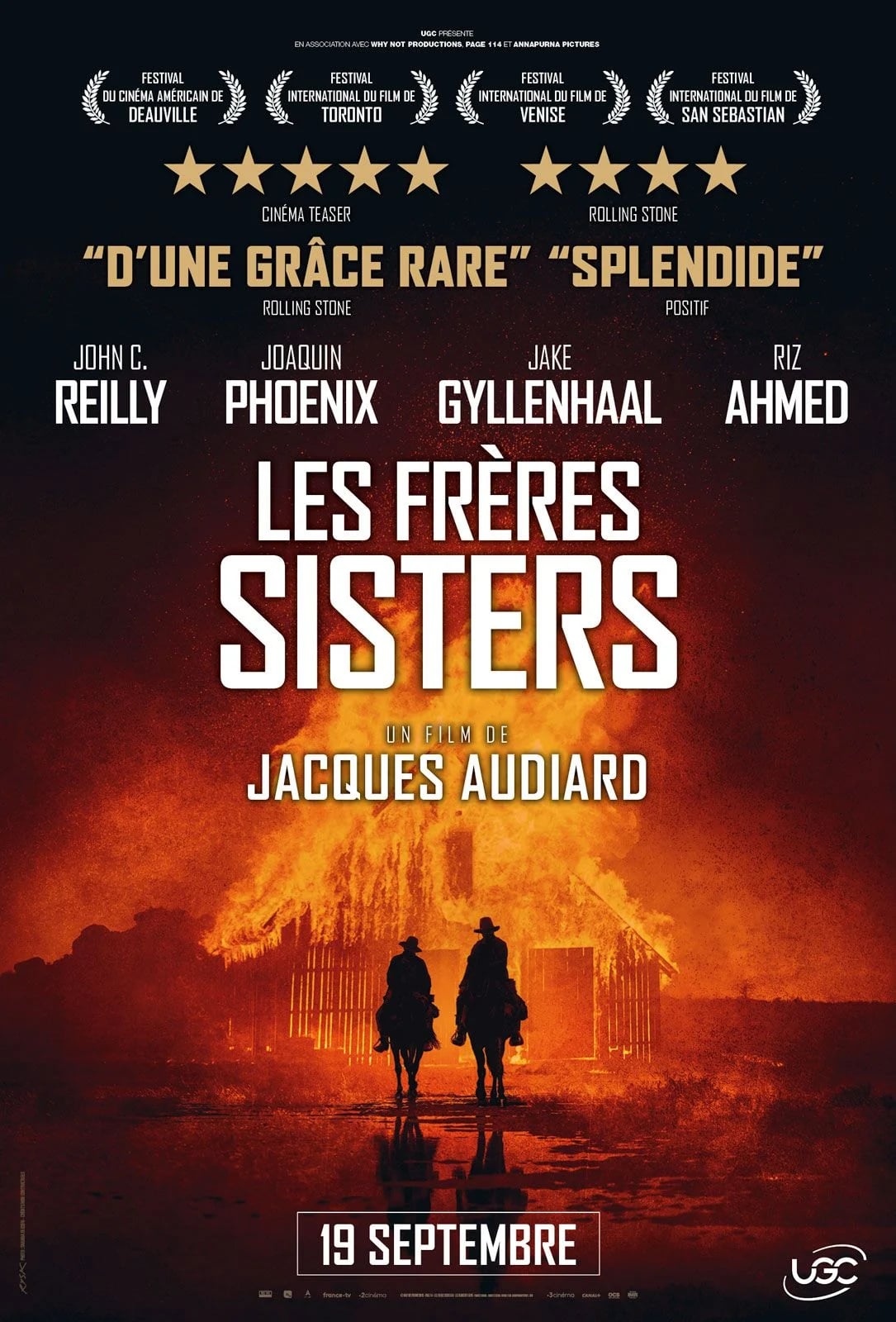 Les Frères Sisters - Cover