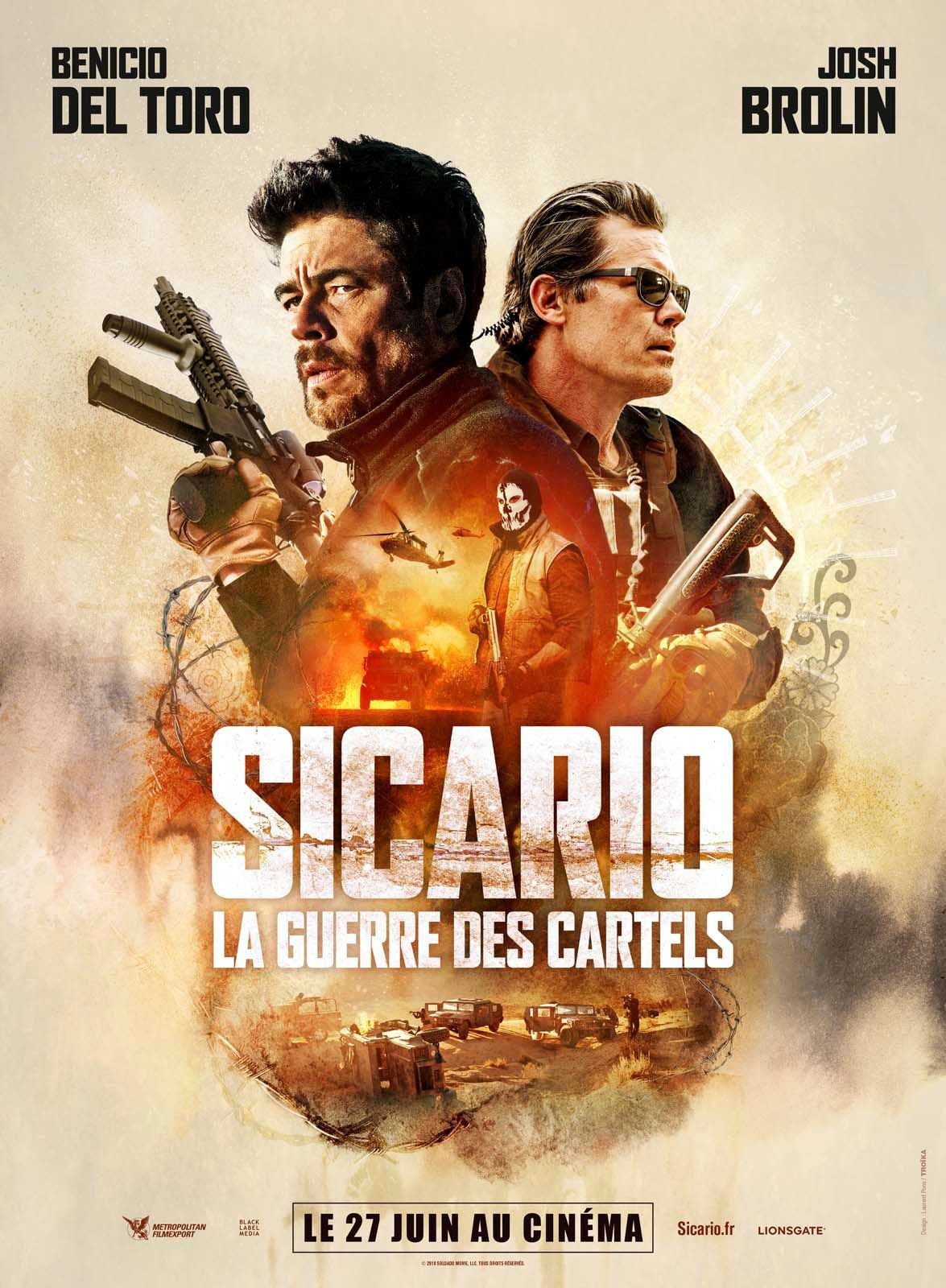 Sicario La Guerre des Cartels - Cover