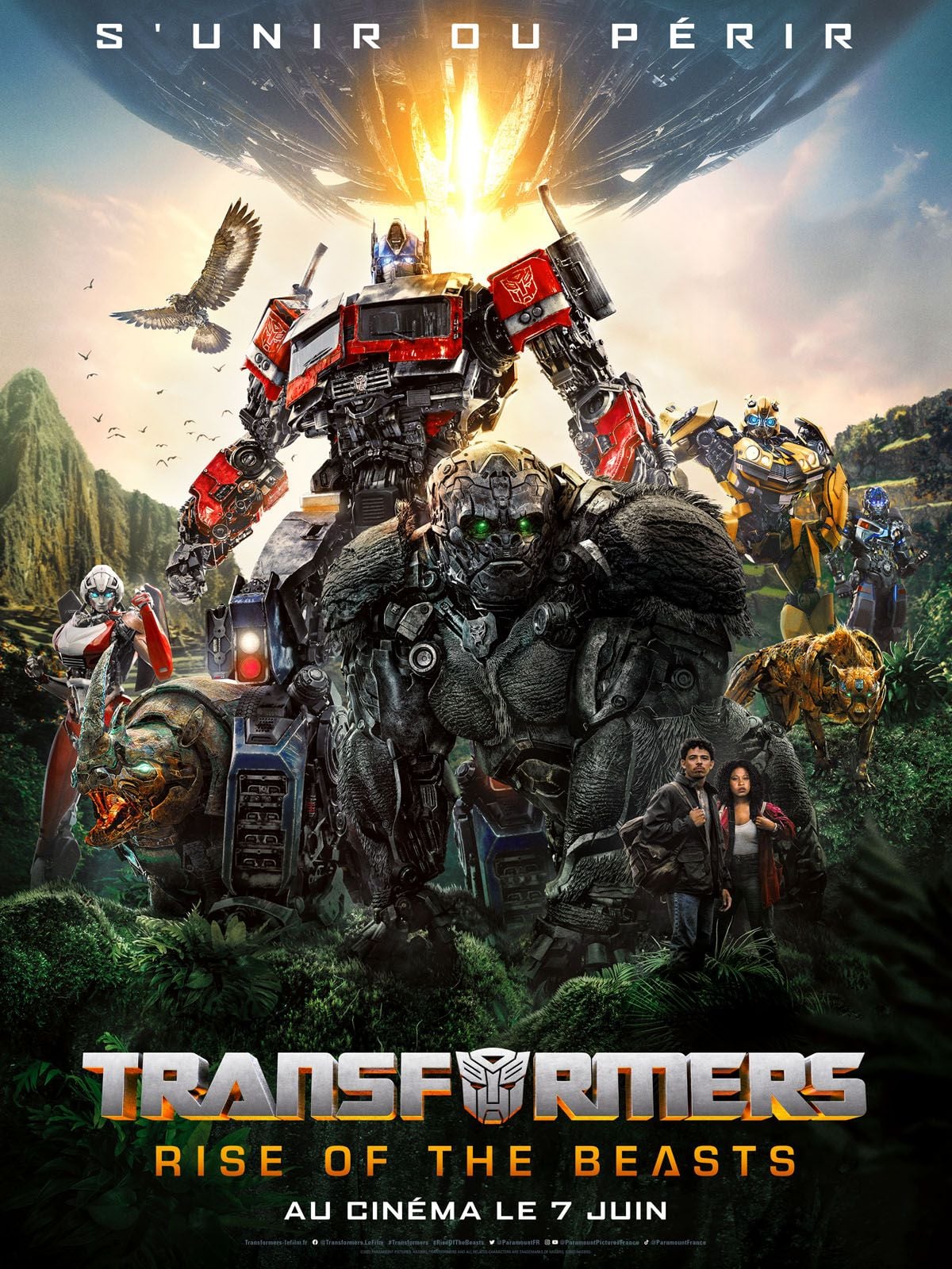 Transformers: Rise Of The Beasts - Cover