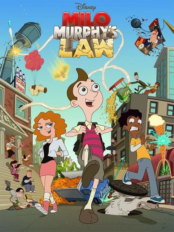 La Loi de Milo Murphy - Cover
