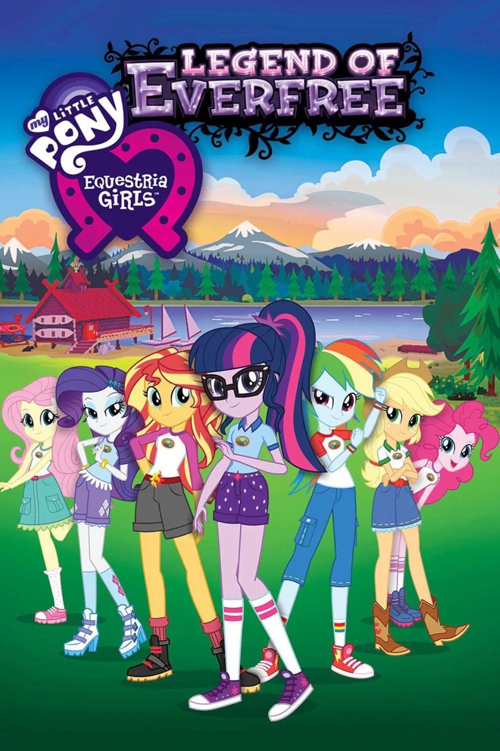 My Little Pony: Equestria Girls - Legend of Everfree - Cover