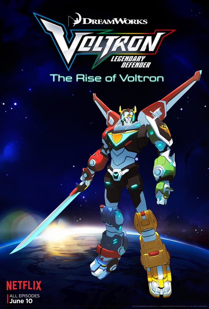 Voltron: Legendary Defender - Cover