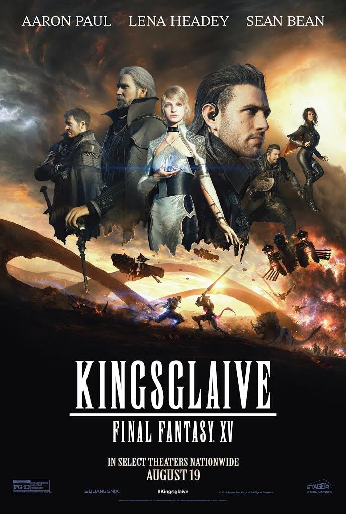 Kingsglaive: Final Fantasy XV - Cover