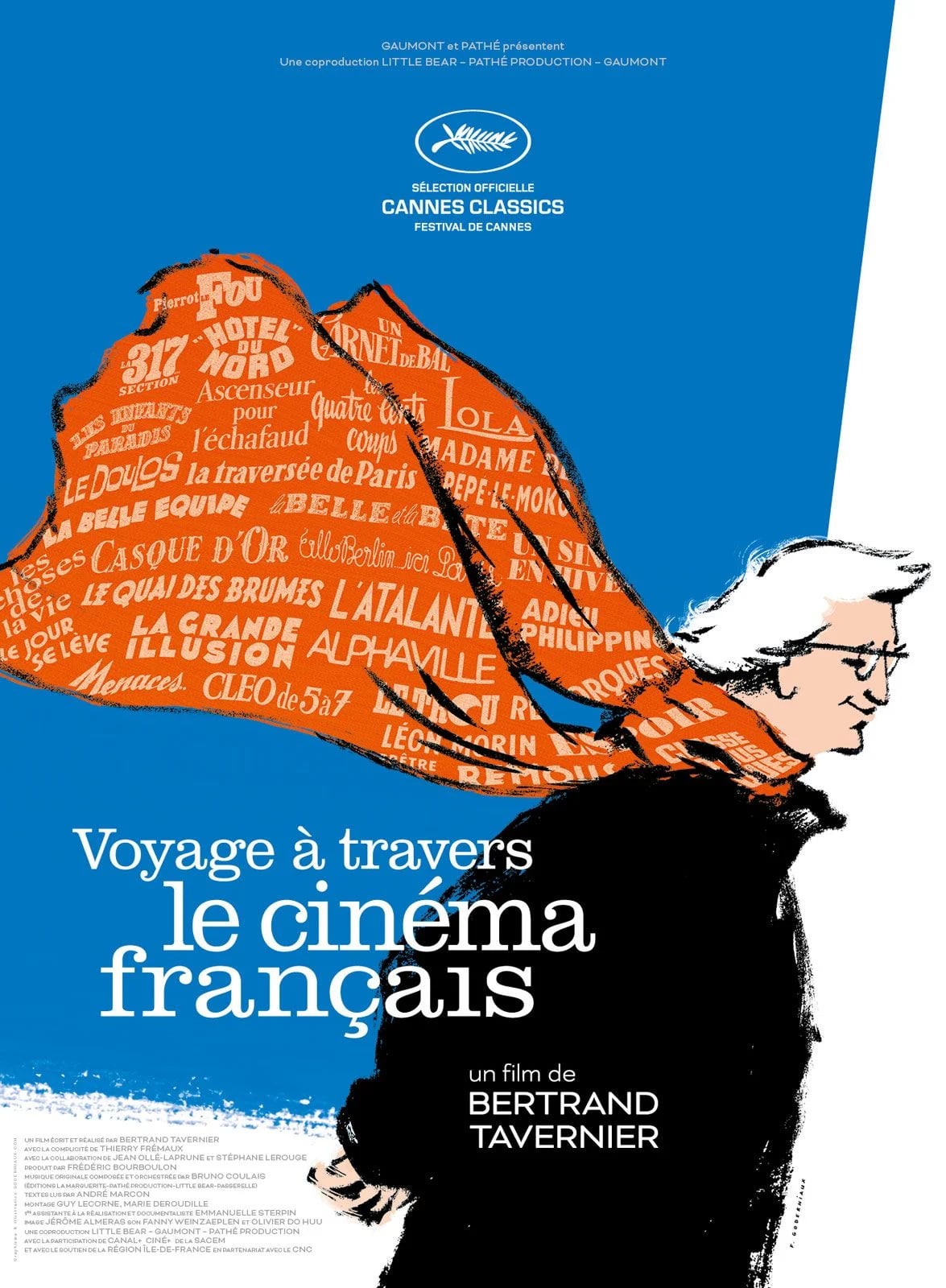 Voyage à travers le cinéma français - Cover