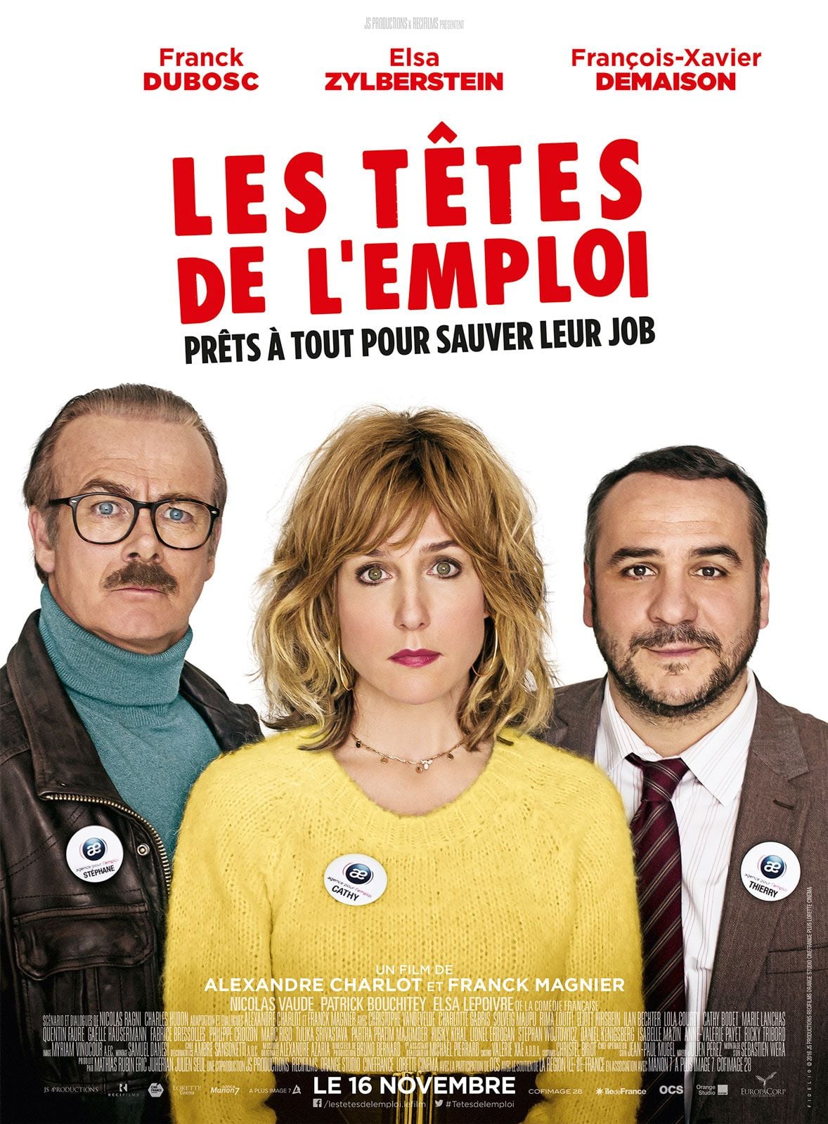 Les Têtes de l'emploi - Cover