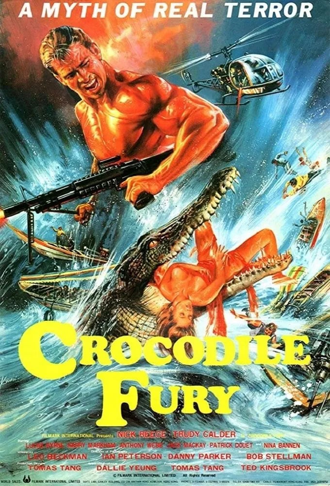 Crocodile Fury - Cover