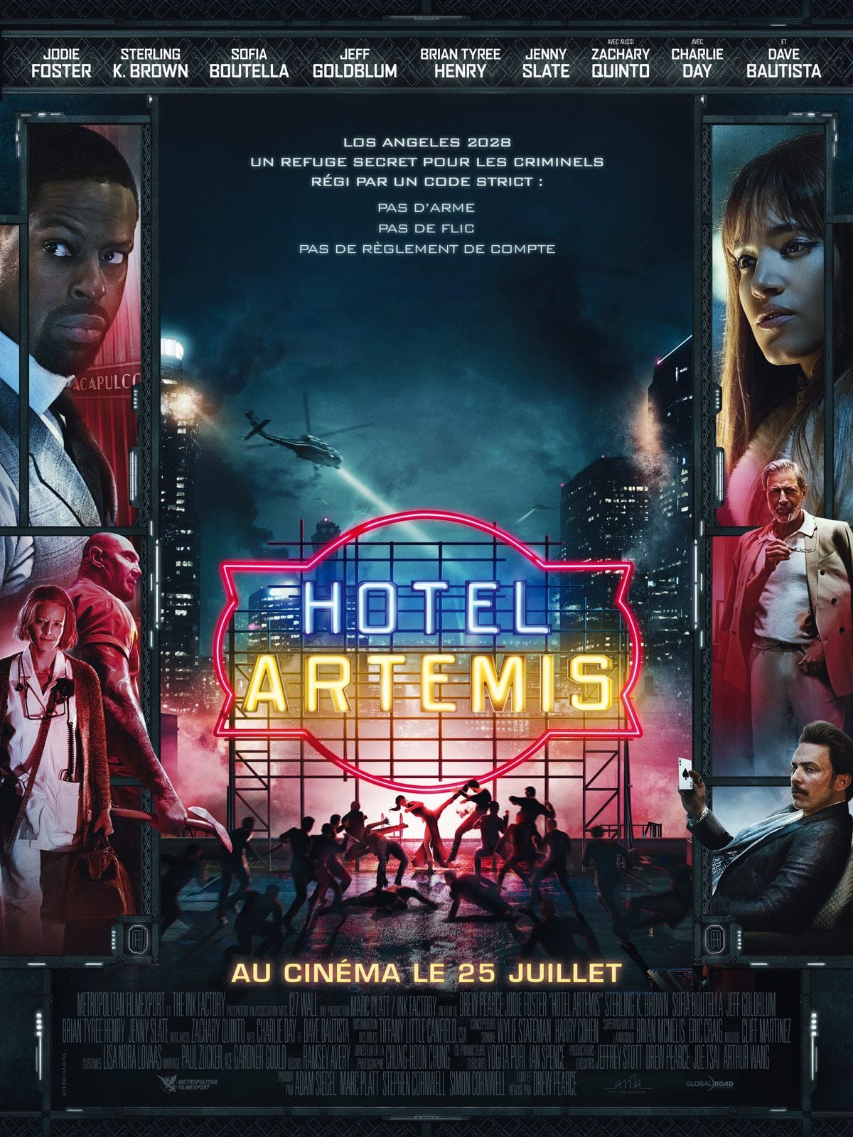Hotel Artemis - Cover