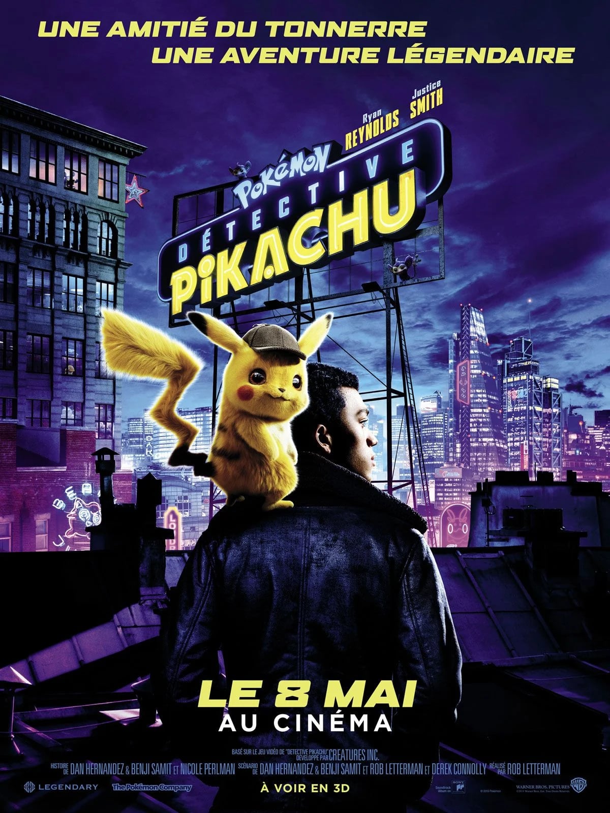 Pokémon Détective Pikachu - Cover